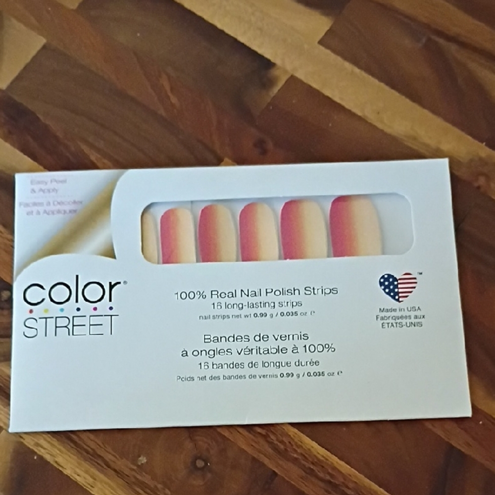 COLOR STREET -- INTO THE SUNSET Nail Strips! NEW!
